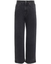 Chloé - Chloé High-Waisted Cropped Jeans - Lyst