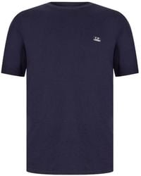 C.P. Company - Logo Crew Neck T-Shirt - Lyst