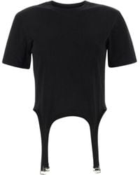 Dion Lee - Short-Sleeved Garter T-Shirt - Lyst