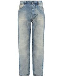 Amiri - Ma Quad Cuff Straight Leg Jeans - Lyst