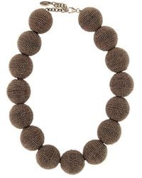 Brunello Cucinelli - Precious Monili Bead-Embellished Necklace - Lyst