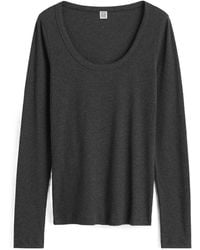TOTEME - Totême Classic Long-Sleeve T-Shirt - Lyst