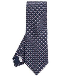 Ferragamo - Club-Print Silk Tie - Lyst