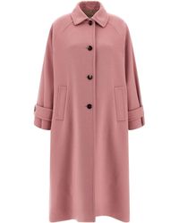 Alberto Biani - Long Buttoned Coat - Lyst