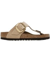 Birkenstock - Gizeh Big Buckle Slides - Lyst