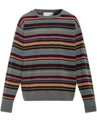 Dries Van Noten - Horizontal-Striped Knit Top - Lyst
