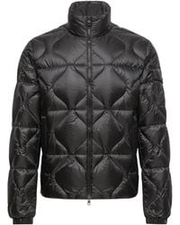 Moncler - Asurel Geometric Quilted Short Down Jacket - Lyst