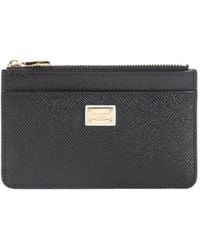 Dolce & Gabbana - Dauphine Logo Plaque Card Holder - Lyst