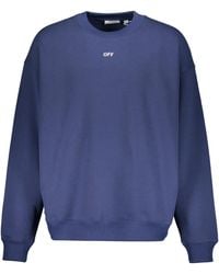 Off-White c/o Virgil Abloh - Logo Crewneck Sweatshirt - Lyst