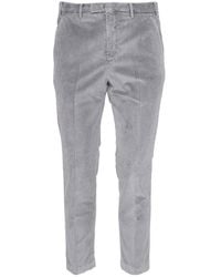 PT01 - Corduroy Straight-Leg Trousers - Lyst