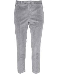 PT01 - Corduroy Straight-Leg Trousers - Lyst