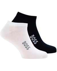 BOSS - Two Pairs Of Low-Top Sports Socks - Lyst