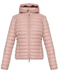 Save The Duck - Daisy Quilted Hooded Jacket - Lyst