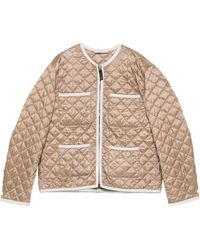 Max Mara - Celeste Quilted Pocket Jacket - Lyst