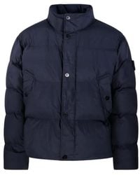 Stone Island - Logo Patch Puffer Jacket - Lyst