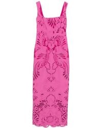 GIUSEPPE DI MORABITO - Scalloped Cut-Out Maxi Dress - Lyst