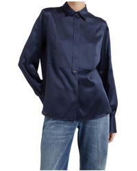 Brunello Cucinelli - Stretch-Silk Shirt - Lyst