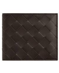 Bottega Veneta - Intrecciato Bi-Fold Wallet - Lyst