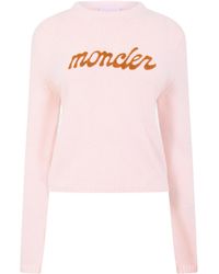 Moncler - Simple Knitted Sweater - Lyst