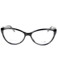 Gucci - Logo Detail Flat Lens - Lyst