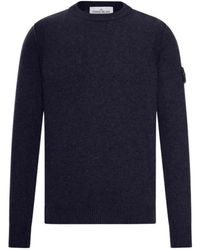 Stone Island - Crew Neck Sweater - Lyst