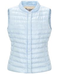Herno - Quilted Padded Vest - Lyst