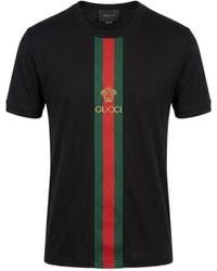 Gucci - Cotton Jersey T-Shirt With Print - Lyst