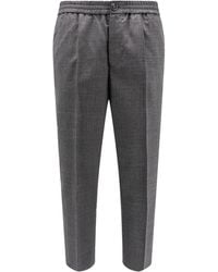 Ami Paris - Mid Rise Tailored Cut Trousers - Lyst
