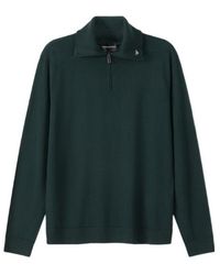 Emporio Armani - Long-Sleeved Logo Sweater - Lyst