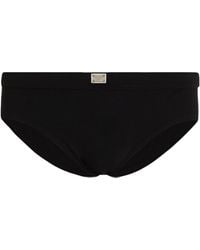 Dolce & Gabbana - Logo Tag Swim Briefs - Lyst