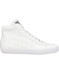 DIESEL - Minimalist High-Top Casual Shoes - Lyst