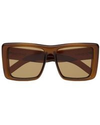 Saint Laurent - Sl 900 Howl Rectangular Sunglasses - Lyst