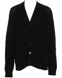 Roberto Collina - Long-Sleeve Single-Breasted Cardigan - Lyst