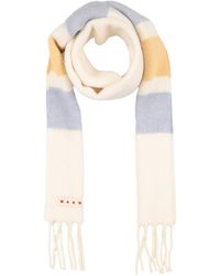 Marni - Striped Knitted Scarf - Lyst