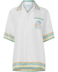 CASABLANCA - Simple T-Shirt - Lyst