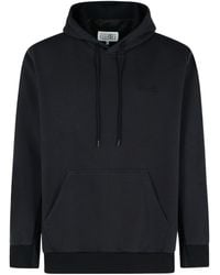 MM6 by Maison Margiela - Numbers-Motif Drawstring Hoodie - Lyst