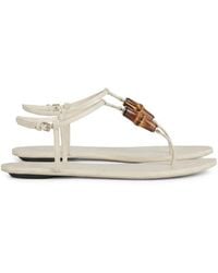 Gucci - Ankle-Strap Thong Sandals - Lyst
