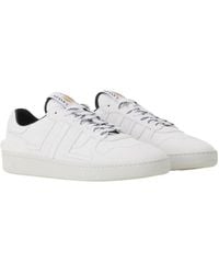 Lanvin - Clay Lace-Up Sneakers - Lyst