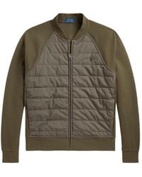 Polo Ralph Lauren - Long-Sleeve Colorblock Sweatshirt With A Zipper - Lyst
