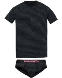 DSquared² - Short-Sleeved T-Shirt And Two-Piece Set Of Briefs - Lyst