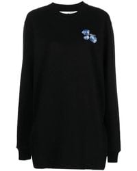 Off-White c/o Virgil Abloh - Floral Print Sweater Dress - Lyst