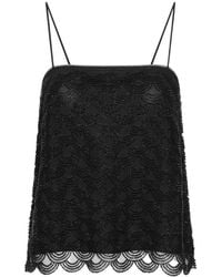 ROTATE BIRGER CHRISTENSEN - Sequins Slip Top - Lyst