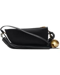 Burberry - Mini Shield Ring Detailed Crossbody Bag - Lyst