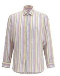 Etro - Striped Button-Up Shirt - Lyst