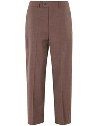 Erika Cavallini Semi Couture - Pleated Casual Trousers - Lyst