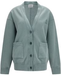 Isabel Marant - Isabel Marant Étoile V-Neck Button-Up Cardigan - Lyst