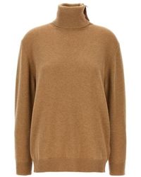 Fabiana Filippi - Foldover Neck Sweater - Lyst