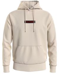 Tommy Hilfiger - Logo-Print Hoodie - Lyst