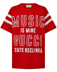 Gucci - Solid Color Regular Fit T-Shirt - Lyst
