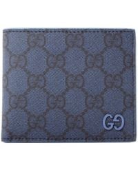 Gucci - Canvas Gg Wallet - Lyst